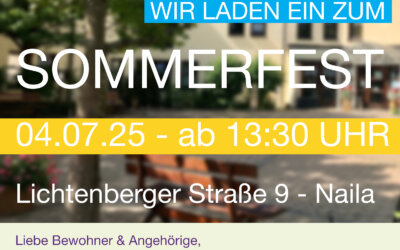 SOMMERFEST im SENIORENSTIFT