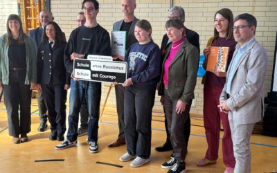 Feierliche Aufnahme in das Netzwerk „Schule ohne Rassismus – Schule mit Courage“