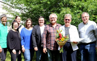 Verabschiedung von Frau Karola Burger nach 39 Jahren in der Diakonie in den wohlverdienten Ruhestand