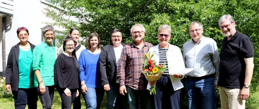 Verabschiedung von Frau Karola Burger nach 39 Jahren in der Diakonie in den wohlverdienten Ruhestand