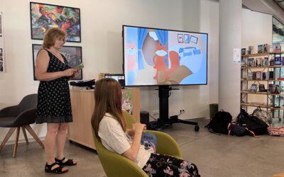Die Klasse L3 zu Besuch in der Stadtbibliothek Naila